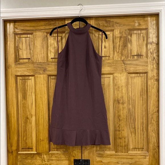 ⚡️3 for $15⚡️She+Sky Elegant Sleeveless mulberry colored Dress size Large - Picture 1 of 6